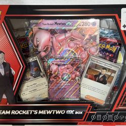 Pokémon Pokemon TCG Team Rocket's Mewtwo ex Box Case