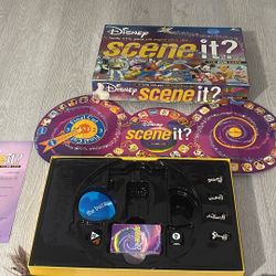 Disney Board & DVD Games Lot - Monopoly, Scene It, Pictionary, Charades