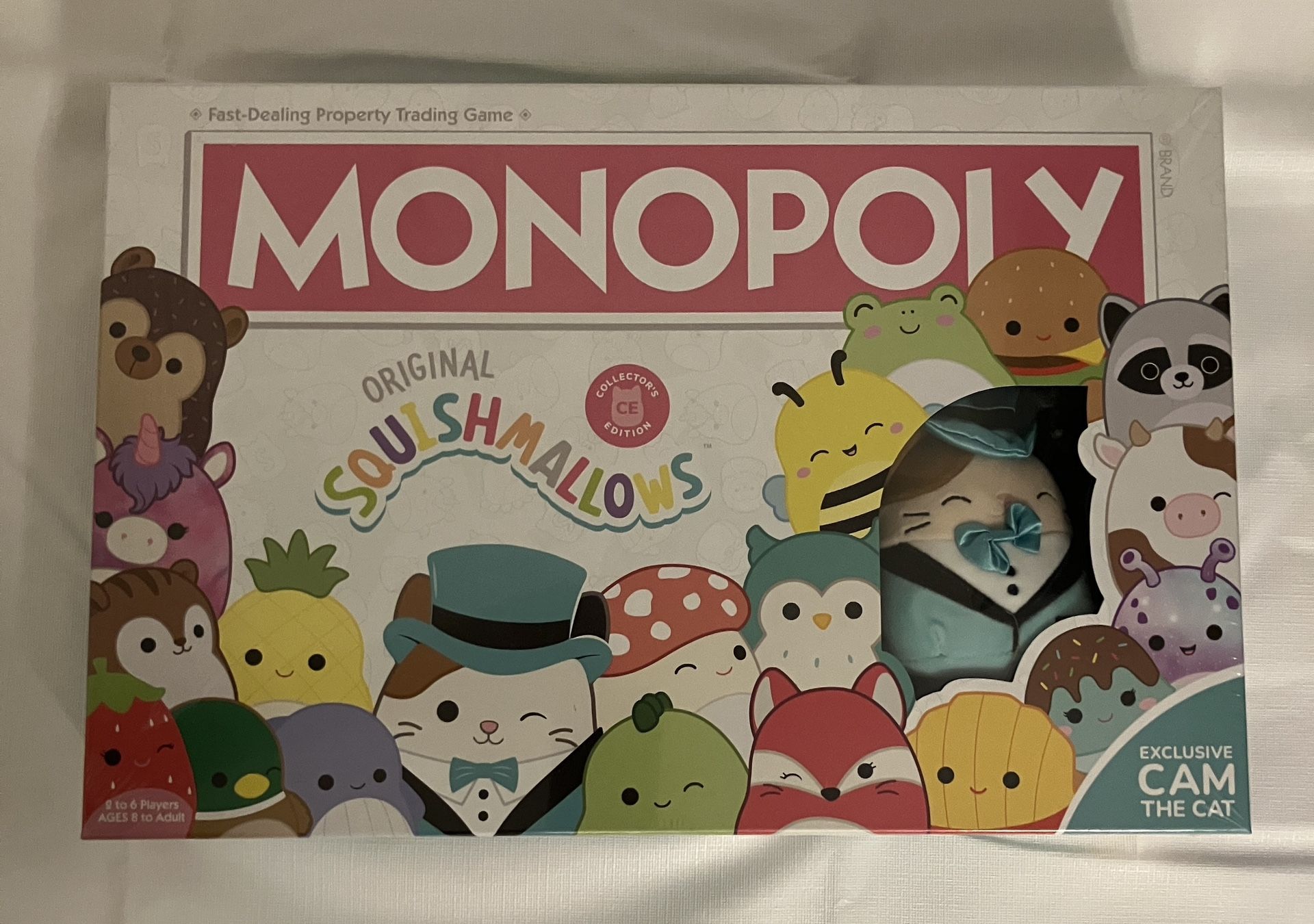 Monopoly Squishmallows Collector’s Edition- Exclusive Cam The Cat
