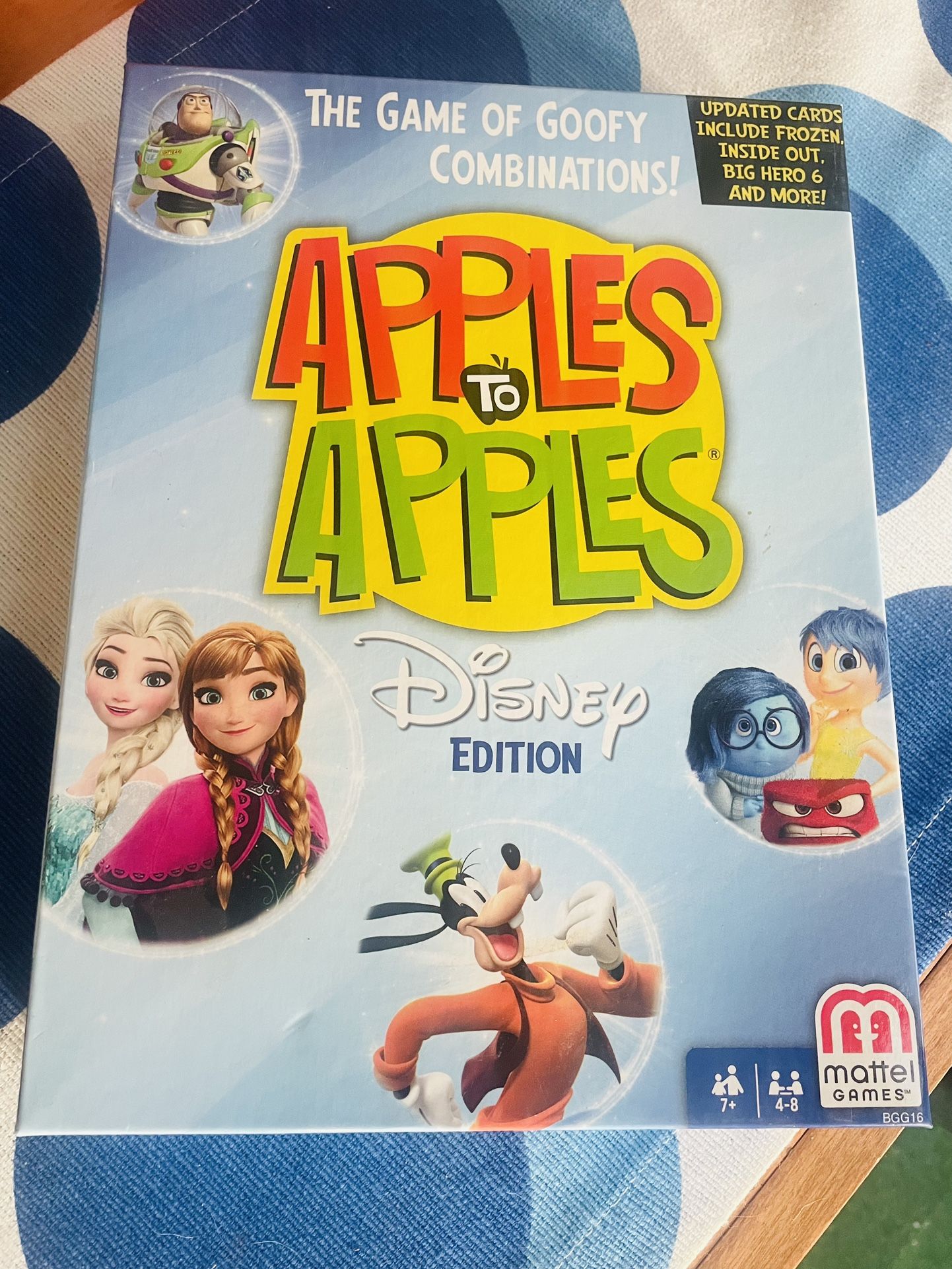 New Apples to Apples Disney Edition Game