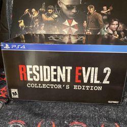 New PlayStation 4 Resident Evil 2 Collectors Edition 