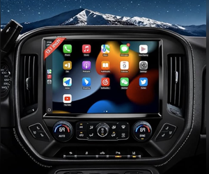 Brand new: 13.1" QLED Car Radio Stereo Upgrade for Chevy Silverado & GMC Sierra 2014-2018