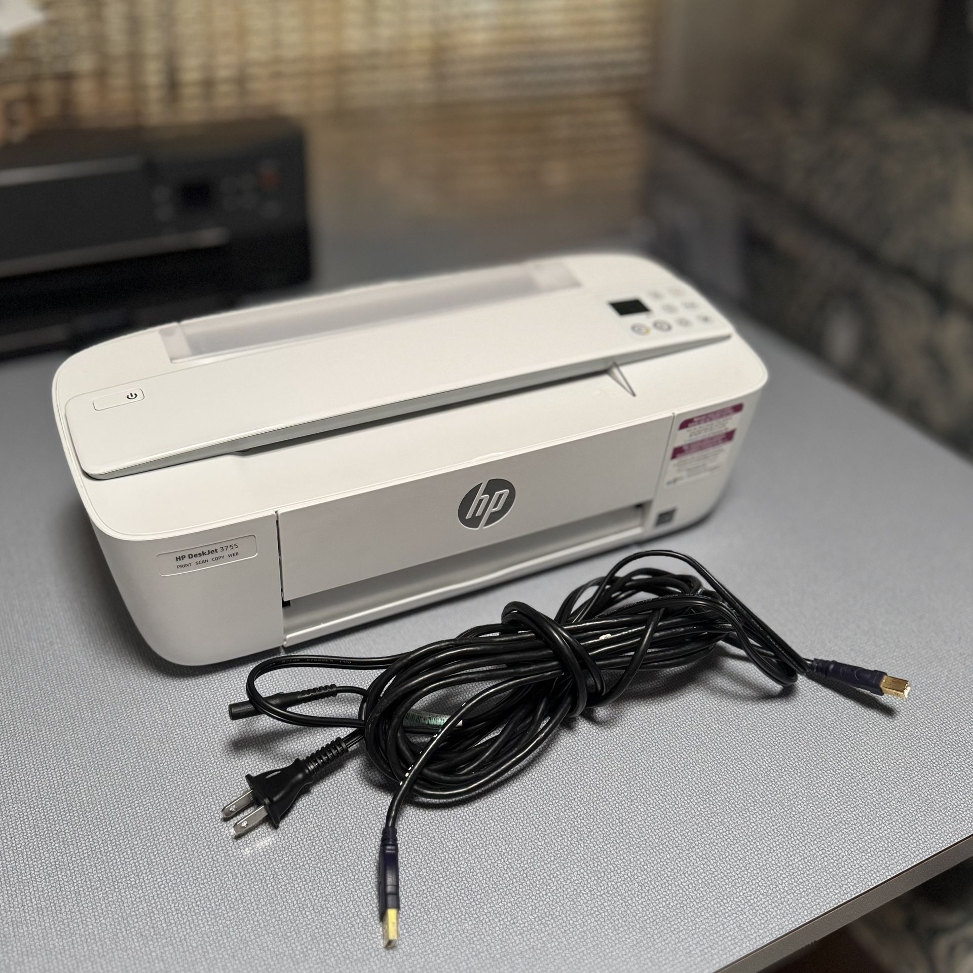 HP DeskJet 3755 Wireless All-in-One Printer – $60 OBO