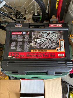 Craftsman 122 pcs mechanics tool set
