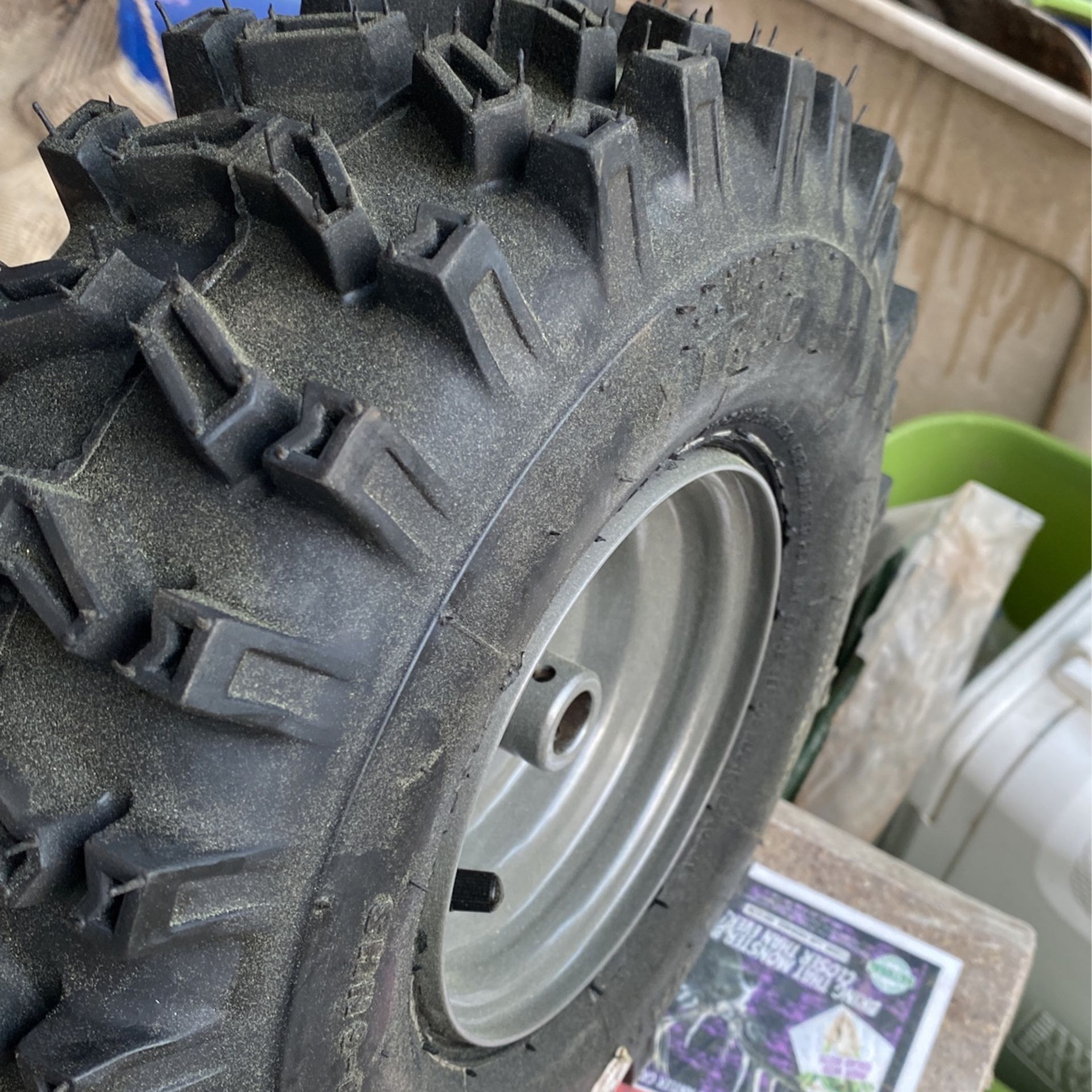 Tiller Tires With Rims