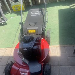 Toro 22 in. Recycler Briggs & Stratton High Wheel FWD Gas Walk Behind Self Propelled Lawn Mower with Super Bagger