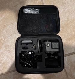 Go Pro with accessories