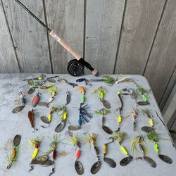 Just updated 33 lures left steelhead/salmon $3 each
