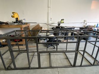 DIY Bbq Island Frame