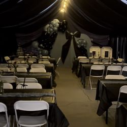 Canopy/Carpa with draping for $600