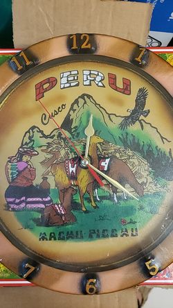 Kitchen Watch peruvian art souvenir
