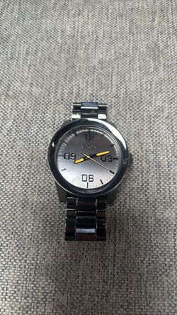 Nixon Corporal SS watch in the Steel Grey colorway (Model A(contact info removed)