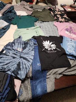 girls clothes size 12 & 14 lot $20