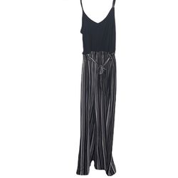 Ardene women’s white&black wide legs spaghetti straps jumper size 2X
