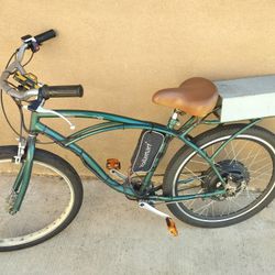 E Bike Beach Cruiser 