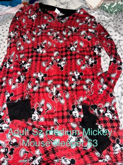 Adult Mickey Mouse sleeper