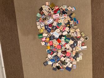 Collection of Vintage Matches and Matboxs