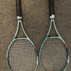 2 Yonex Percept 97D Racquets