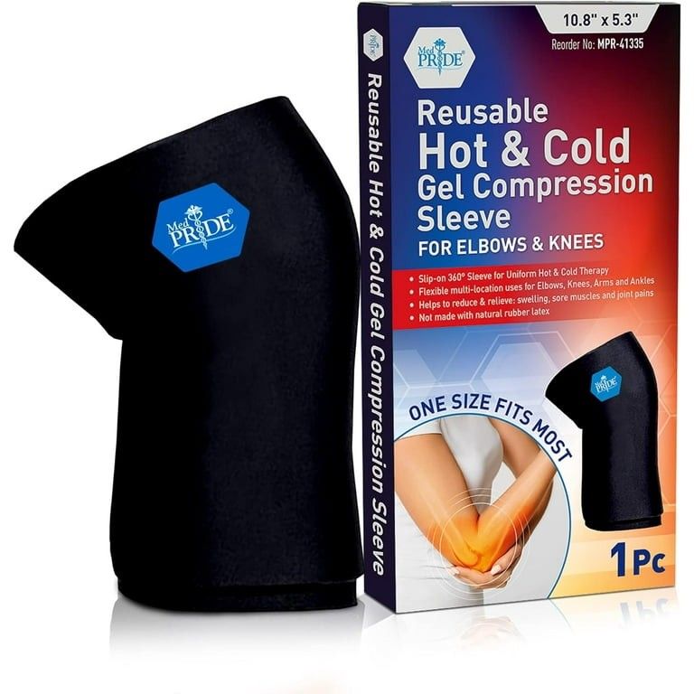 New hot & Cold Gel Compression Sleeve For Elbow & Knees