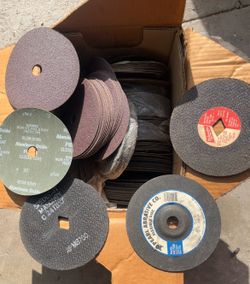 New! Cutting and sanding discs.