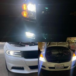 9004 LED Headlight Bulbs,9004/HB1 Hi/Lo Beam LED Headlight Bulb 6500k 9004 LED Bulb Cool White luces