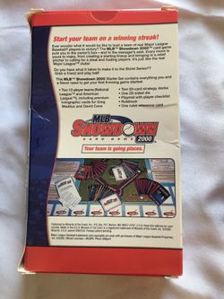 MLB Showdown Card Game 2000