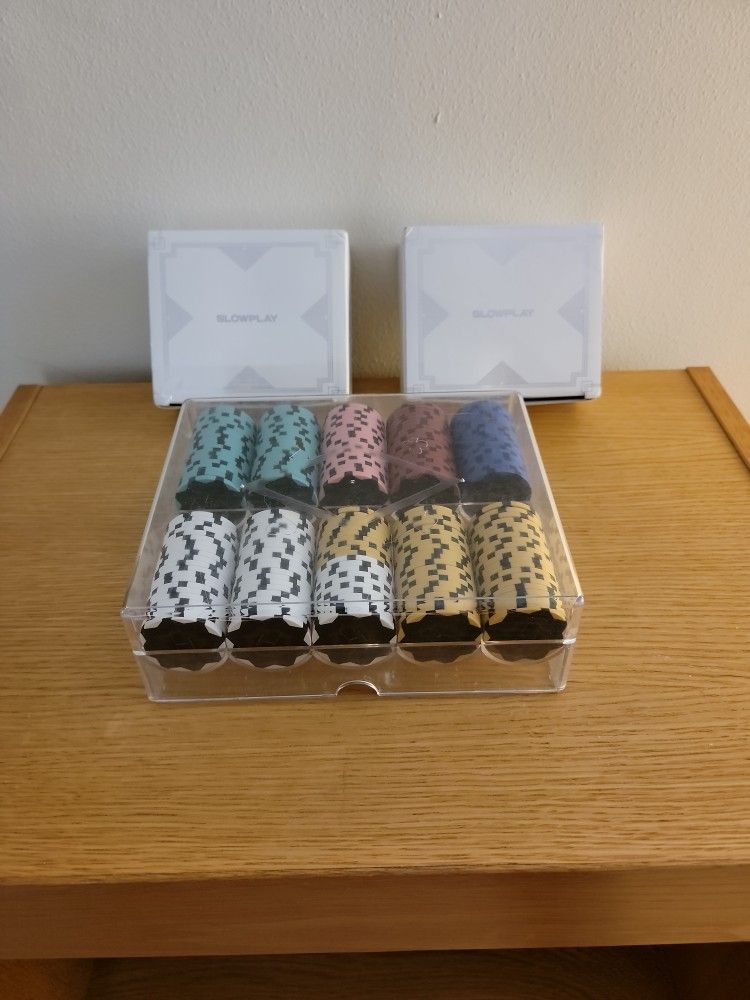 Slowplay Clay Poker Chips