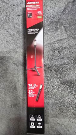 800 Lumen LED Rechargeable Detachable Tripod Work Light