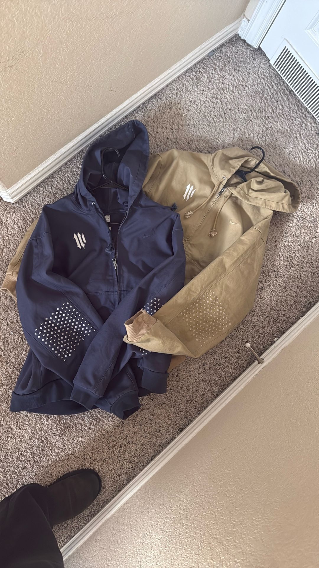 Custom Nike work wear jackets 