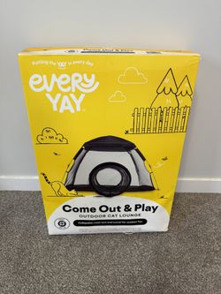 EveryYay outdoor cat lounge and tent