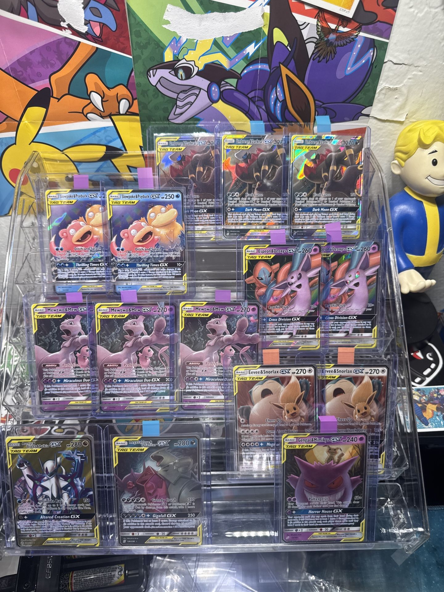 Pokemon TCG Huge Tag team Lot All Near Mint +