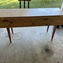 Primitive / farmhouse lift-top table