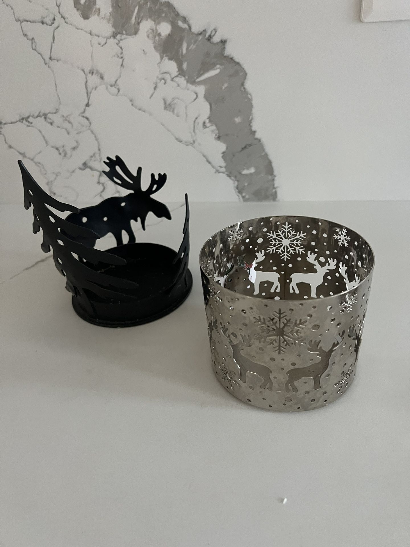Two Candle Holders from Bath And Body Work