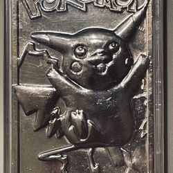 23k Gold Clad Metal Promo Card/  Pikachu’ #25