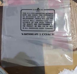 Bape X Coach Black Shorts