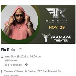 Flo Rida Tickets 