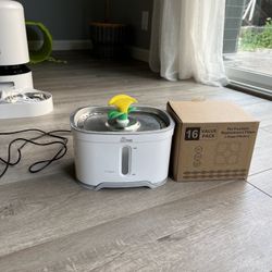 Cat Water Fountain With Extra Filler 