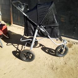 Paws & Pals 'black , Puppies Stroller 