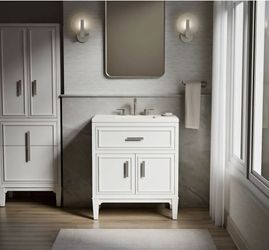 Kohler
Southerk 30" Free Standing Single Basin Vanity Set with Cabinet and Quartz Vanity Top