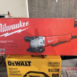 Milwaukee Small Angle Grinder Corded