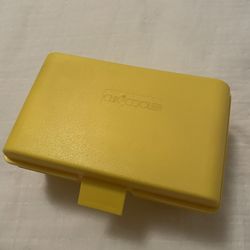Vintage Yellow Clik Cooler