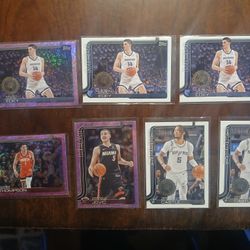 Basketball Bases & Parallels Cards Lot 