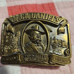 Vintage Rare Jack Daniel Belt Buckle