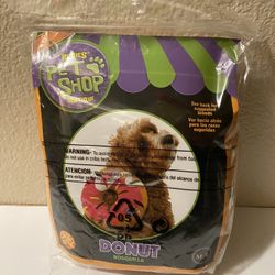 Donut Dog Halloween Costume Size M/L