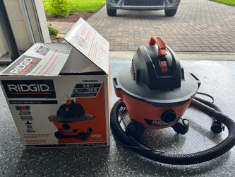 Wet/Dry Vacuum- RIDGID HD0600 6 Gallon 3.5 Peak HP