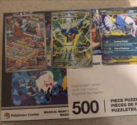 Pokemon puzzle 500 pz + cards