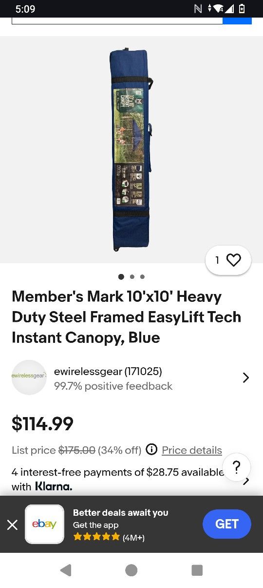 Makers Mark Canopy
