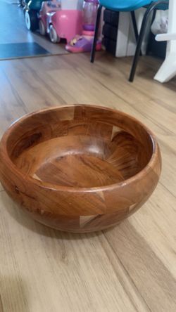 77oz Wood Medium Serving Bowl - Threshold