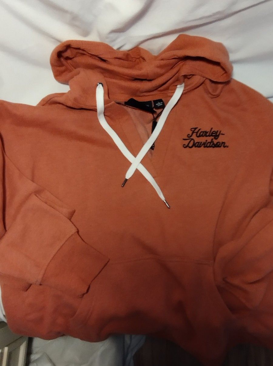 Harley Davidson V Neck Sweatshirt