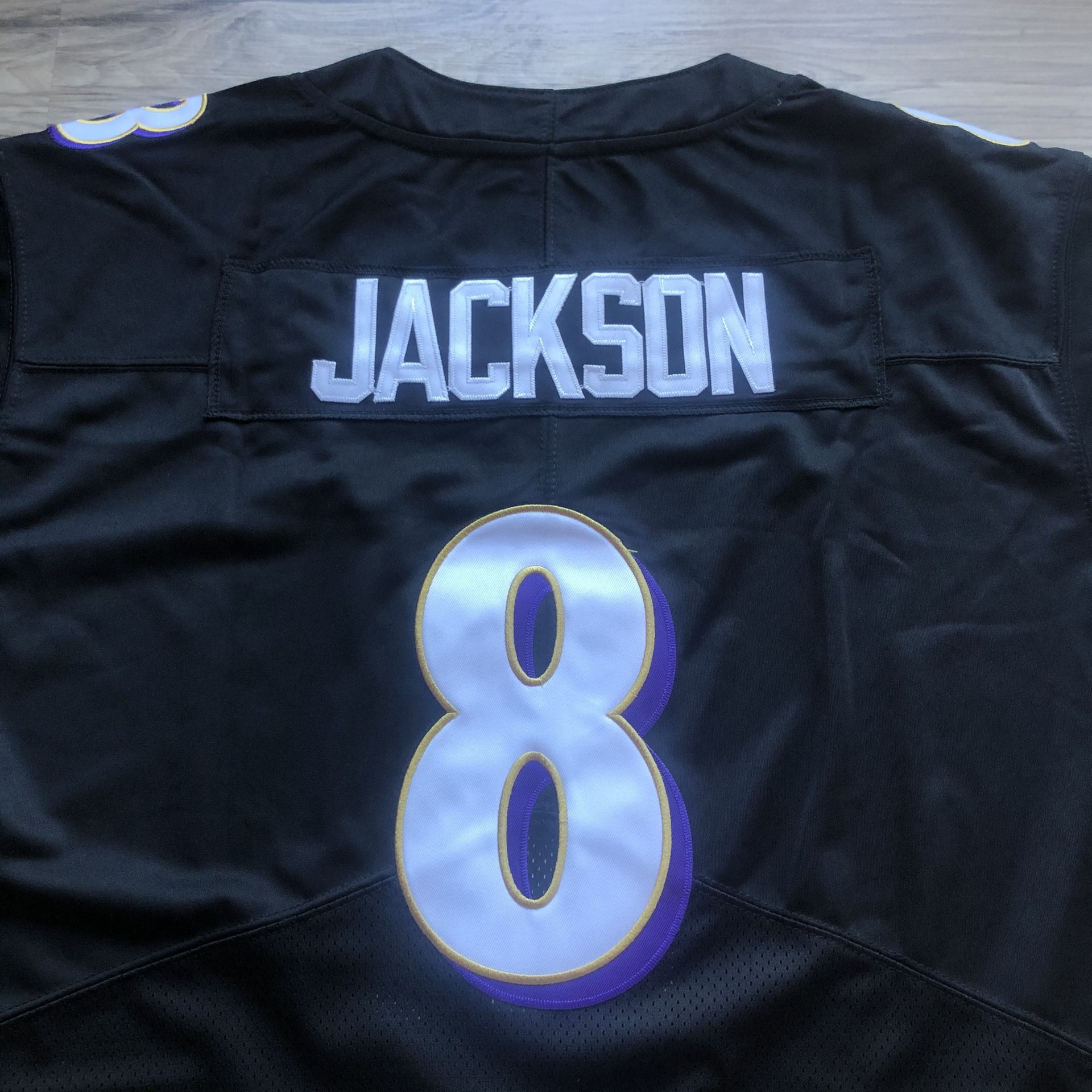 BRAND NEW! 🔥 Lamar Jackson #8 Baltimore Ravens BLACK Jersey + SHIPS OUT NOW 📦💨
